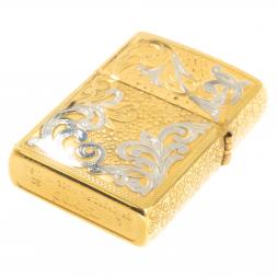 Зажигалка Zippo с гравировкой "Герб РФ" Златоуст