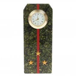 Часы подарочные &amp;quot;Погон старший лейтенант ВС&amp;quot; серпентинит