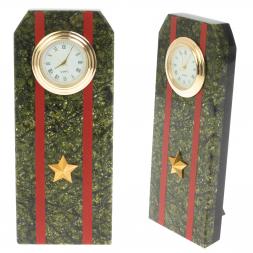 Часы подарочные &amp;quot;Погон майор ВС&amp;quot; серпентинит