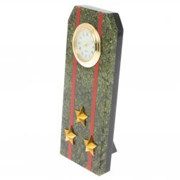 Часы подарочные &amp;quot;Погон Полковник ВС&amp;quot; серпентинит