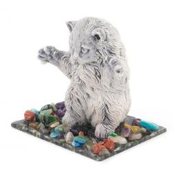 Сувенир &amp;quot;Кот играет&amp;quot; из мрамолита