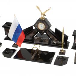 Настольный набор "Орел" из конгломерата