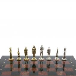 Шахматы &amp;quot;Великая Отечественная война&amp;quot; доска 40х40 см лемезит