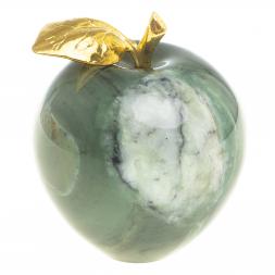 Сувенир &amp;quot;Яблоко&amp;quot; среднее камень офиокальцит 6,5х8 см