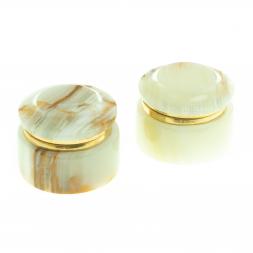 Шкатулка из оникса "Грибок" 6,4х4,7 см (2,5)