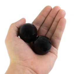 Шары для массажа 3,7 см из черного обсидиана