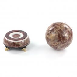 Шар из лемезита Антистресс 10 см