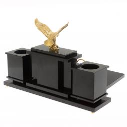 Настольный набор "Орел" из яшмы