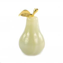 Настольный сувенир "Груша" камень оникс 5х8,5 см (2х3)