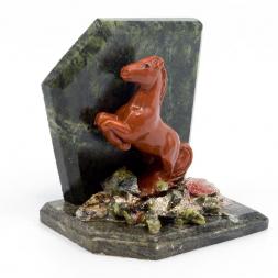 Сувенир "Лошадка" змеевик