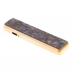 USB зажигалка из камня чароит