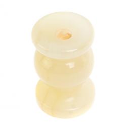 Подсвечник церковный из медового оникса 3х4,5 см (1,2х1,8)