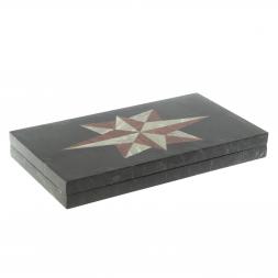 Нарды "Роза ветров" лемезит / офиокальцит