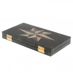 Нарды "Роза ветров" лемезит / офиокальцит