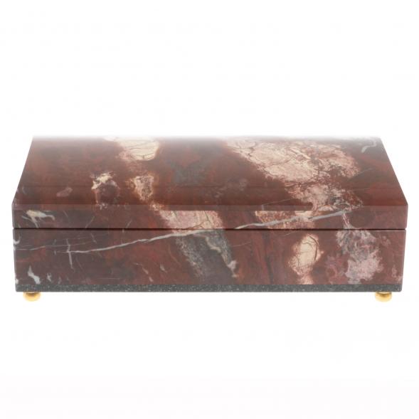 Ларец из яшмы 18х8,5х5,5 см 130003