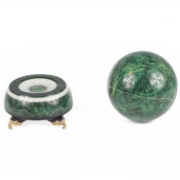 Шар из змеевика Антистресс 10,5 см