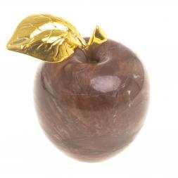 Сувенир &amp;quot;Яблоко&amp;quot; малое камень лемезит 4,5х6 см