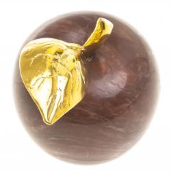 Сувенир &amp;quot;Яблоко&amp;quot; малое камень лемезит 4,5х6 см