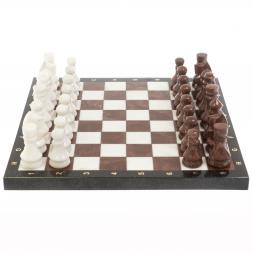 Шахматы " Традиционные" доска 40х40 см мрамор, лемезит