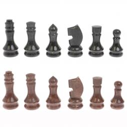 Шахматы &amp;quot; Традиционные&amp;quot; змеевик, лемезит 40х40 см