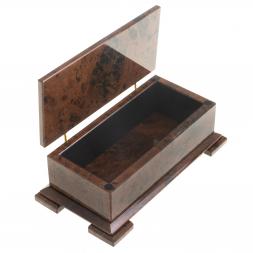 Шкатулка &amp;quot;Купюра 100 долларов&amp;quot; камень обсидиан