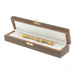 Ручка &amp;quot;Царская&amp;quot; с фианитами мужская Златоуст